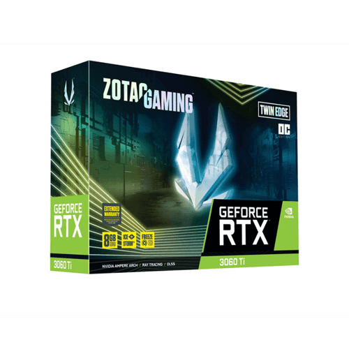Zotac RTX 3060 Ti Twin Edge OC 8GB Gaming Graphics Card